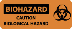 Biohazard - Caution - Biological Hazard Sign - AccuformNMC SA52P