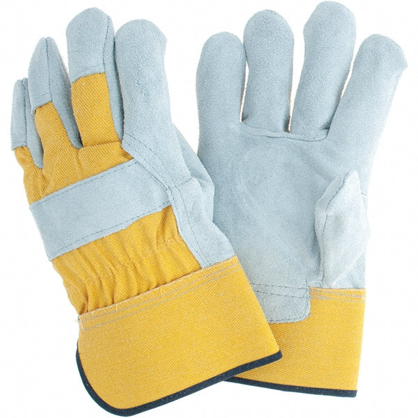 X-Large Gold Cowhide Leather General Purpose Gloves - PIP 500Y/XL