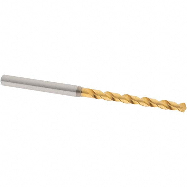 1/8" Vanadium High Speed Steel Drill Bit, TiN, 130° point - OSG 8597318