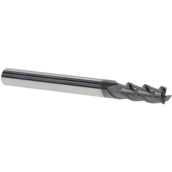 3/16" 3-Flute Solid Carbide Square End Mill, TiAlN - Iscar 5620802