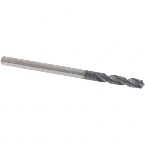 0.1181" High Speed Steel Screw Machine Drill Bit, Coated, 130° point - OSG 6153011