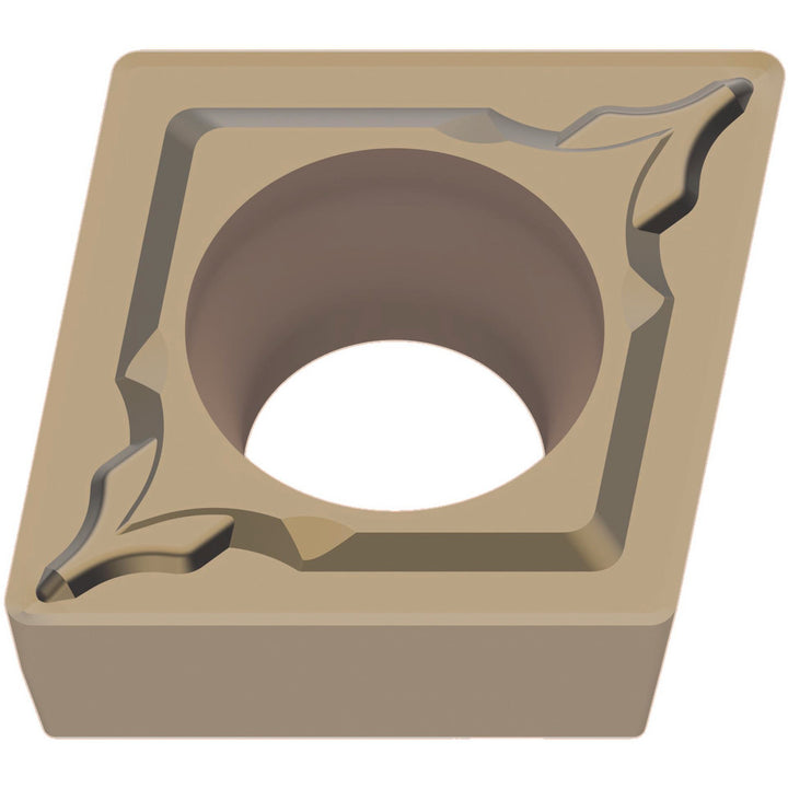C - Diamond (Rhombic) 80-Deg 1/4" IC Carbide Insert, Grade MC7025, CVD - Mitsubishi 659147