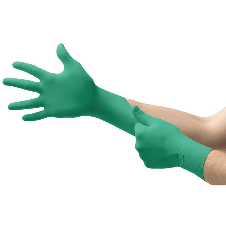 Green Nitrile Gloves - Ansell 585189