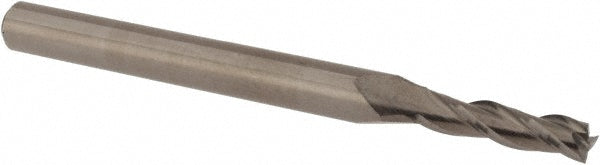 3/32" 3-Flute Solid Carbide Square End Mill - Hertel 750001