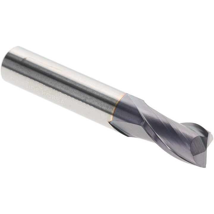 5/16" 2-Flute Solid Carbide Square End Mill, AlTiN - Hertel 750736