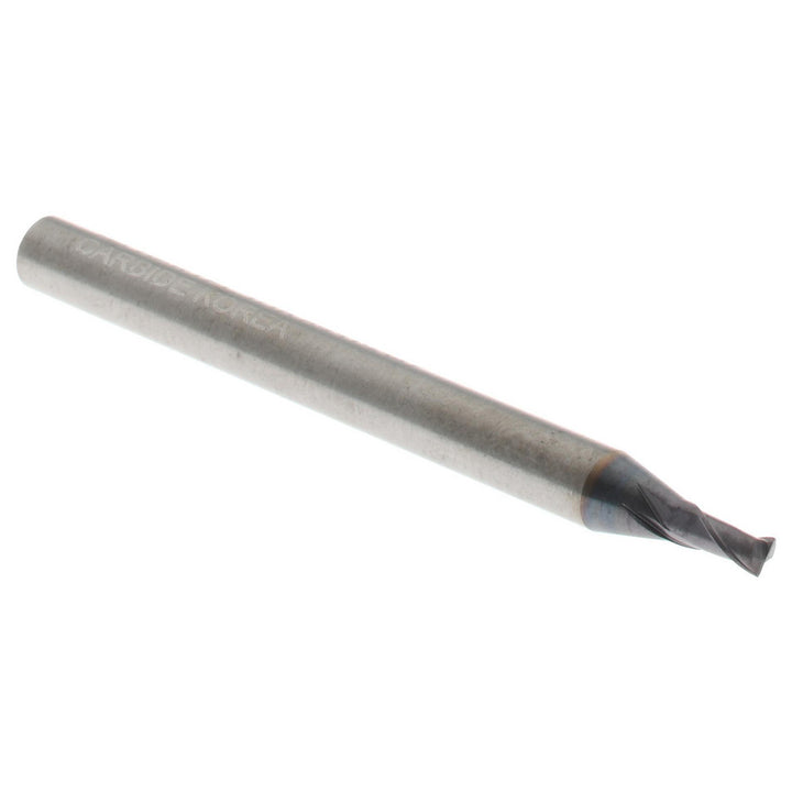 1/16" 2-Flute Solid Carbide Square End Mill, AlTiN - Hertel 750635