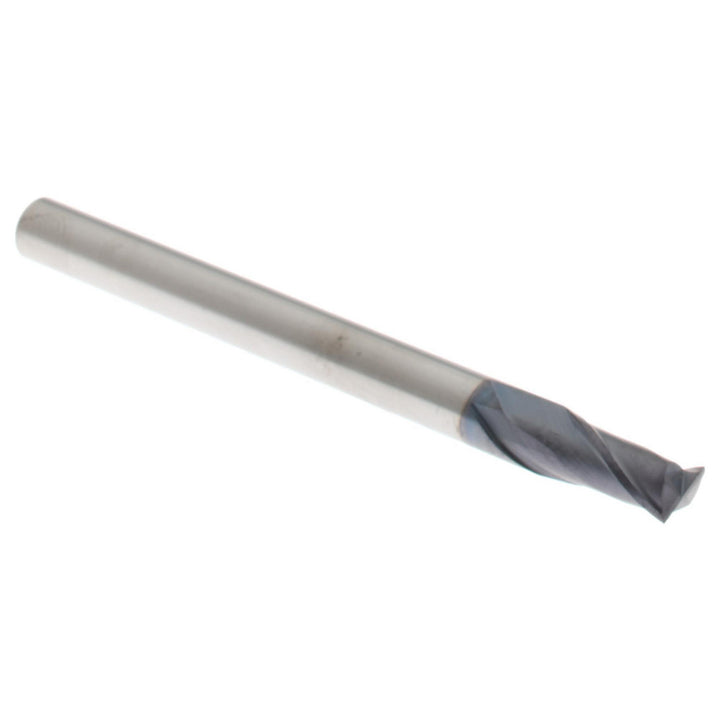 1/8" 2-Flute Solid Carbide Square End Mill, AlTiN - Hertel 750471