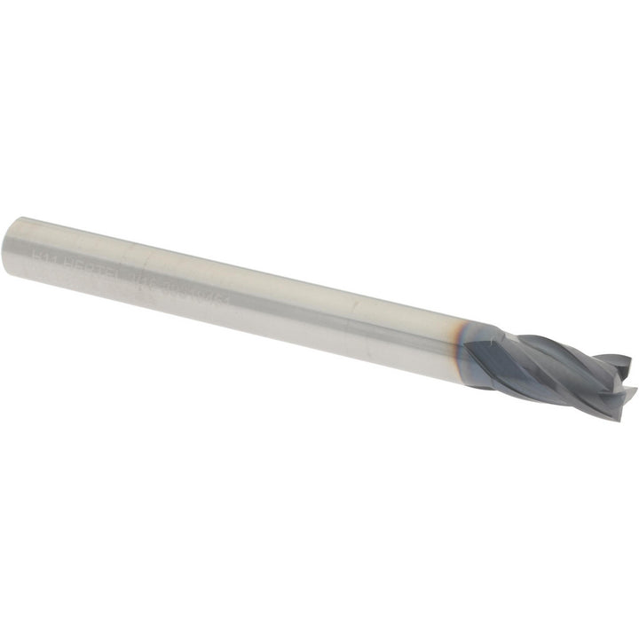 3/16" 4-Flute Solid Carbide Square End Mill, AlTiN - Hertel 750355