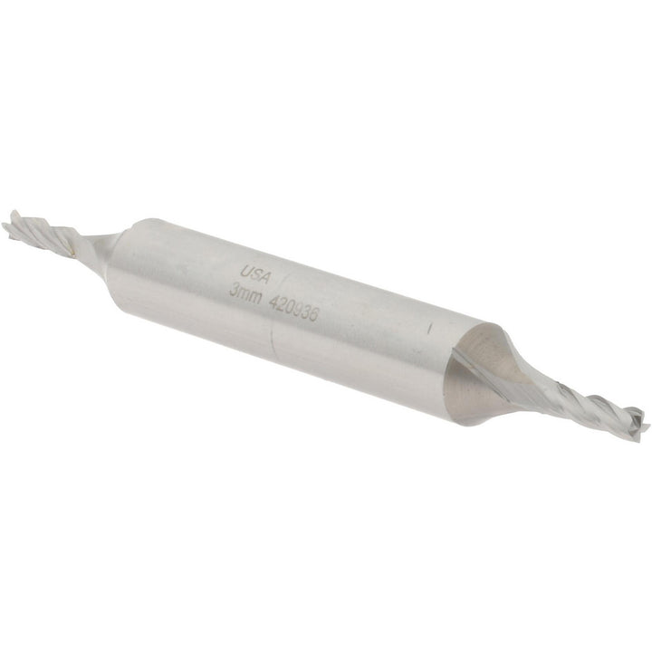0.1181" 4-Flute Cobalt Square End Mill - Hertel H89331714