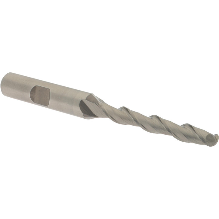 1/4" 2-Flute Cobalt Ball End Mill - Hertel H89332217