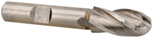 0.4724" 4-Flute Cobalt Ball End Mill - Hertel H89332381