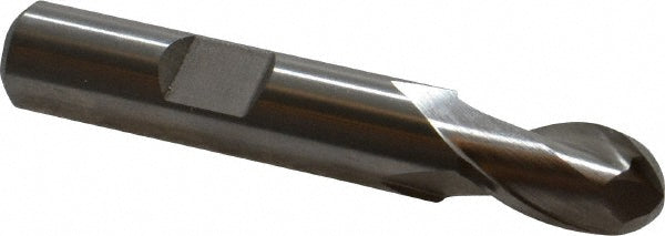 0.3543" 2-Flute Cobalt Ball End Mill - Hertel H89332407