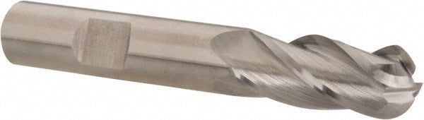 0.3937" 4-Flute Cobalt Ball End Mill - Hertel H89332415