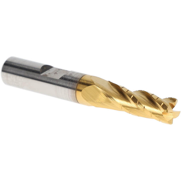 0.3125" 4-Flute Cobalt Square End Mill, TiN - Hertel H89333256