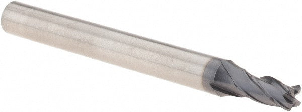 3/16" 4-Flute Solid Carbide Corner Radius End Mill - YG-1 GM639903
