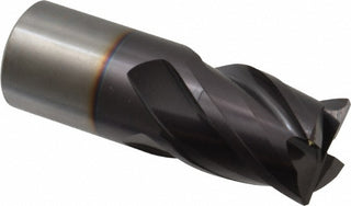 1" 4-Flute Solid Carbide Corner Radius & Corner Chamfer End Mill, FIREX - Guhring 9031130254000