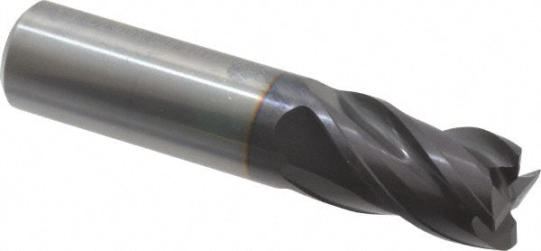 5/8" 4-Flute Solid Carbide Corner Radius & Corner Chamfer End Mill, FIREX - Guhring 9031130158700