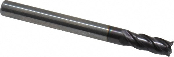 3/16" 4-Flute Solid Carbide Corner Radius & Corner Chamfer End Mill, FIREX - Guhring 9031130047600