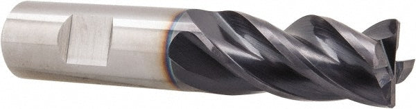 3/4" 4-Flute Solid Carbide Corner Radius & Corner Chamfer End Mill, nano-A - Guhring 9030800190500