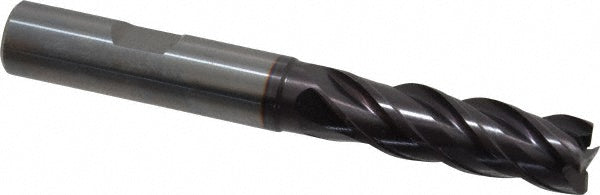 0.4720" 4-Flute Solid Carbide Corner Radius & Corner Chamfer End Mill, FIREX - Guhring 9038710120000