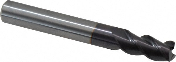0.3740" 3-Flute Solid Carbide Corner Radius & Corner Chamfer End Mill, FIREX - Guhring 9037410095000