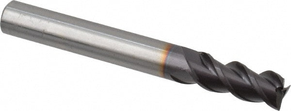 0.2953" 3-Flute Solid Carbide Corner Radius & Corner Chamfer End Mill, FIREX - Guhring 9037410075000