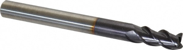 0.2165" 3-Flute Solid Carbide Corner Radius & Corner Chamfer End Mill, FIREX - Guhring 9037410055000