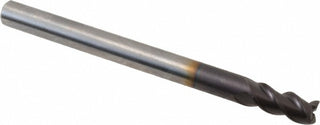 0.1570" 3-Flute Solid Carbide Corner Radius & Corner Chamfer End Mill, FIREX - Guhring 9037410040000