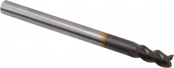 0.1570" 3-Flute Solid Carbide Corner Radius & Corner Chamfer End Mill, FIREX - Guhring 9037410040000