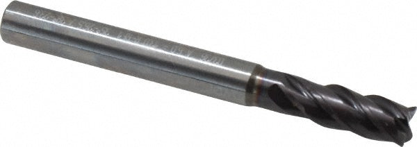 0.2360" 4-Flute Solid Carbide Corner Radius & Corner Chamfer End Mill, FIREX - Guhring 9037360060000