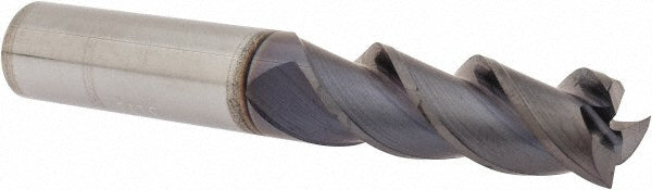 3/8" 3-Flute Solid Carbide Corner Radius & Corner Chamfer End Mill, FIREX - Guhring 9031730095200
