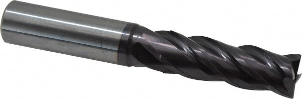 0.6300" 4-Flute Solid Carbide Corner Radius & Corner Chamfer End Mill, FIREX - Guhring 9038390160000