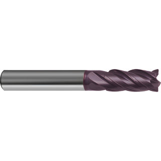 5/16" 4-Flute Solid Carbide Corner Radius End Mill, FIREX - Guhring 9030790079440