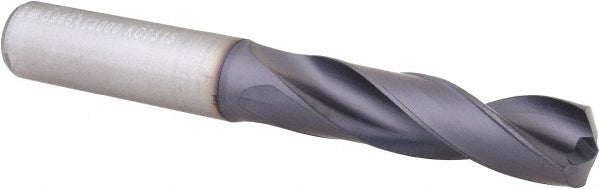 0.5118" Solid Carbide Drill Bit, TiAlN, 140° point - Kennametal 1913505