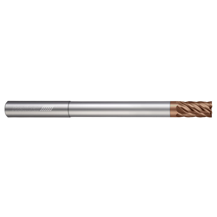 1/2" 6-Flute Solid Carbide Square End Mill, Tplus - Helical Solutions 86869
