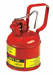 Red; Red Safety Can - Justrite. 10101