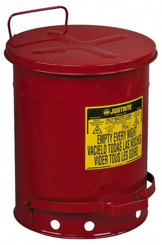 Red; Red Safety Can - Justrite. 09300