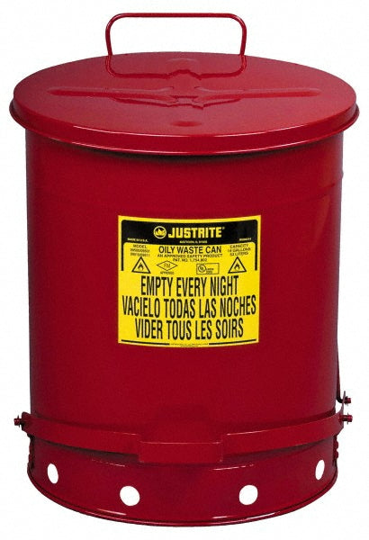 Red; Red Safety Can - Justrite. 09500