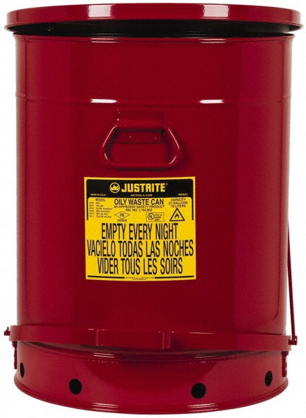 Red; Red Safety Can - Justrite. 09700