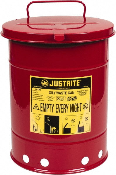 Red; Red Safety Can - Justrite. 09110