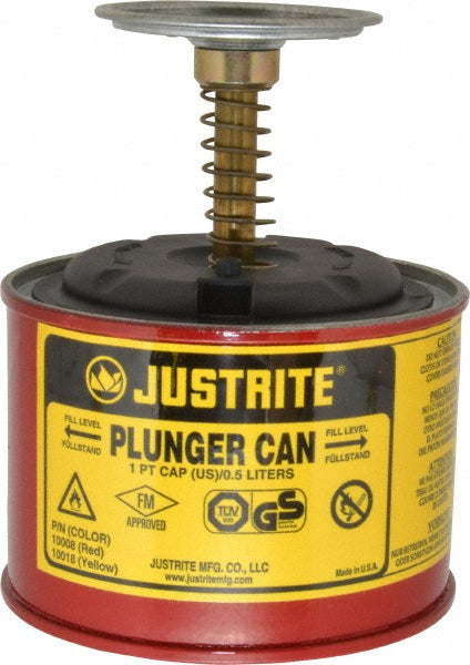 Red; Red Safety Can - Justrite. 10008