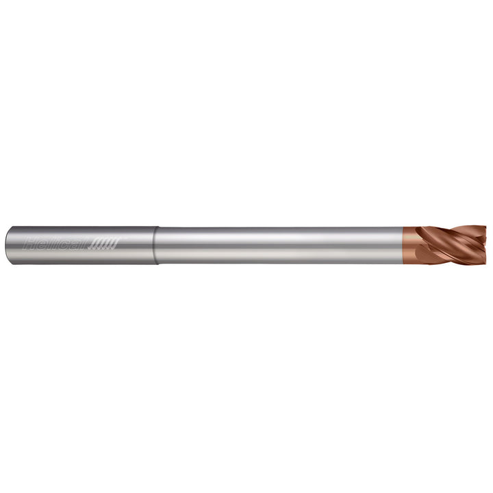 3/16" 4-Flute Solid Carbide Square End Mill, Tplus - Helical Solutions 86943