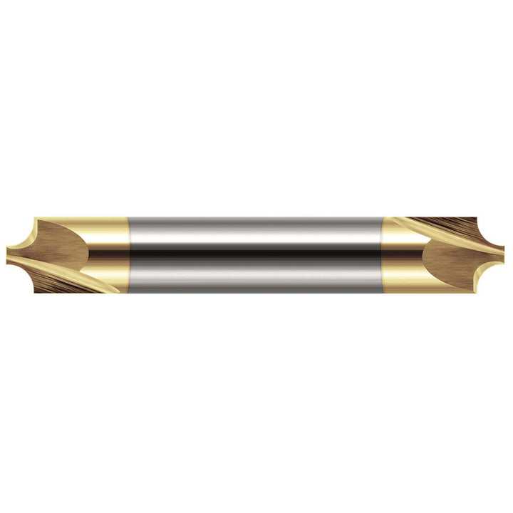 7/16" 2-Flute Solid Carbide Corner Rounding End Mill, TiN - Harvey Tool 46187-C1