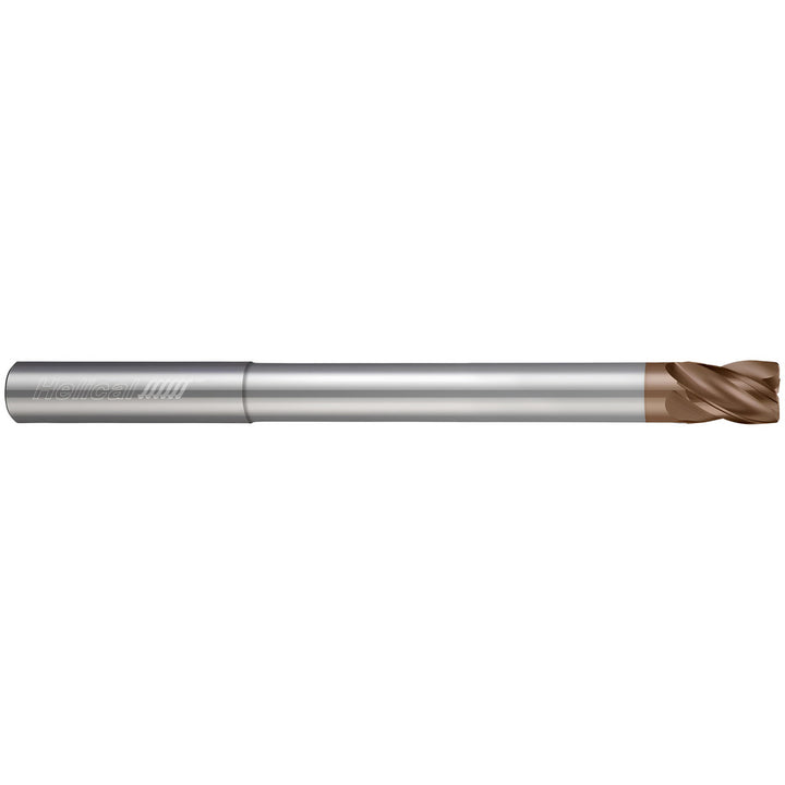 3/8" 6-Flute Solid Carbide Corner Radius End Mill, Tplus - Helical Solutions 83152