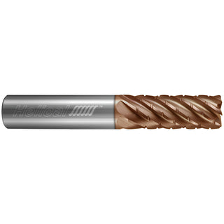 3/8" 3-Flute Solid Carbide Corner Radius End Mill, Zplus - Helical Solutions 81438