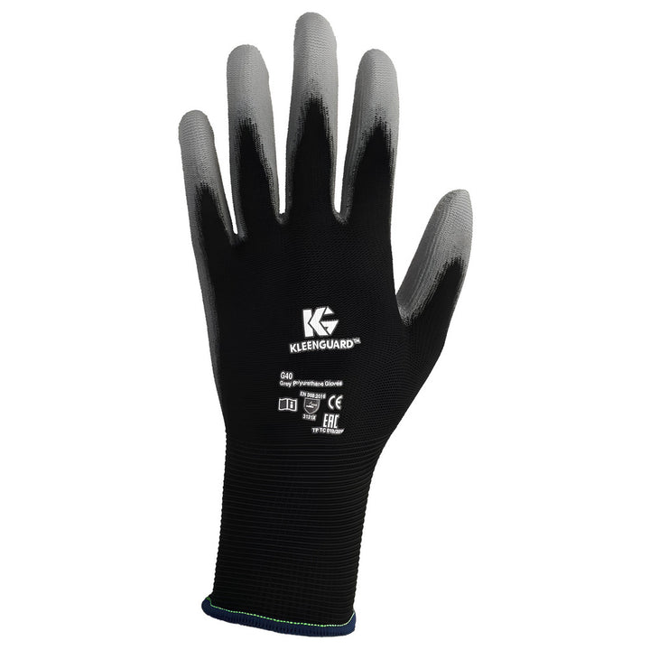 Black; Gray General Purpose Gloves - KleenGuard 38726
