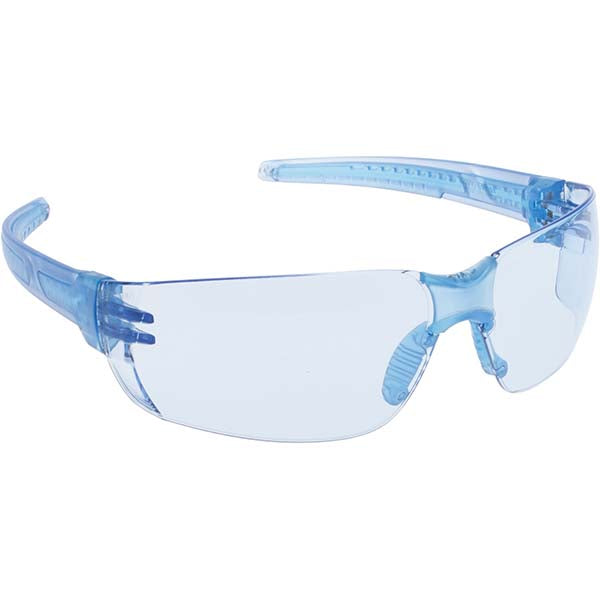 Universal Light Blue Safety Glasses - MCR Safety HK213PF