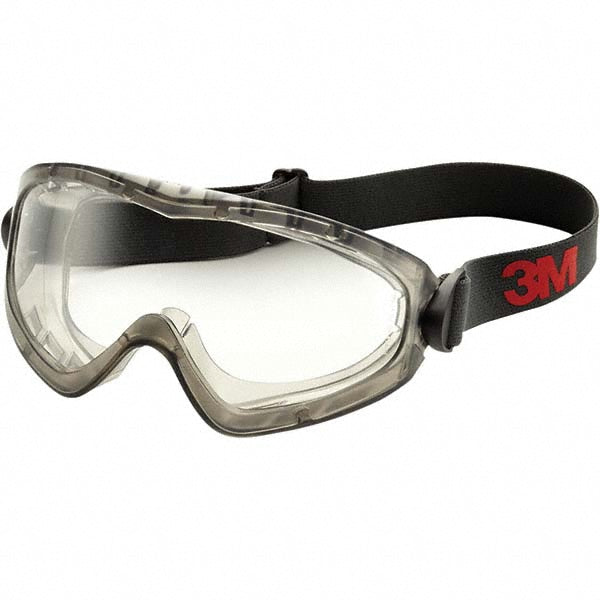 Clear Chemical Splash Safety Glasses - 3M 7010302104