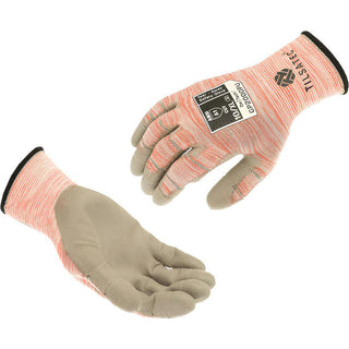 Small Red Polyester General Purpose Gloves - Tilsatec GP2000PU070