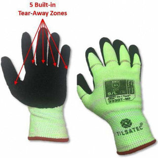 Medium Lime Green RhinoYarn Cut-Resistant Gloves - Tilsatec TTP333DTMF080